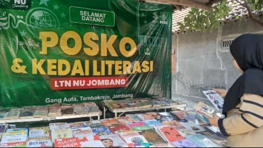 Ada Kampung Literasi di Bazar Muktamar Ke-35 NU