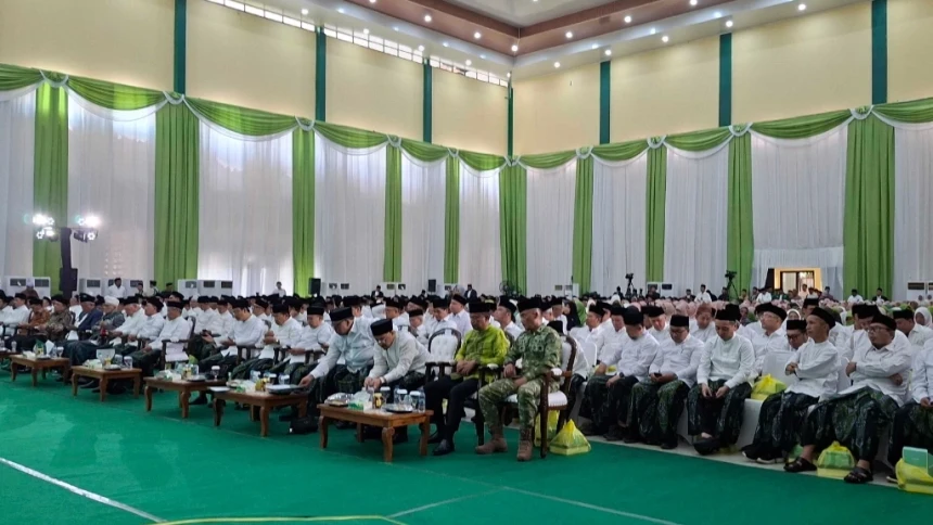 Pengurus PBNU 2026-2031 Penuhi Aula Pesantren Al-Hamid, Siap Dilantik