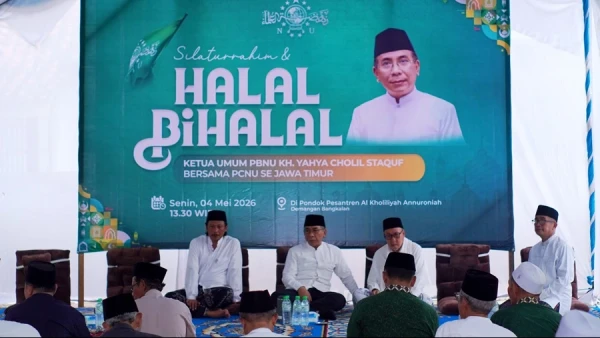 Ketum PBNU Halal Bihalal dengan PCNU se-Jatim di Bangkalan
