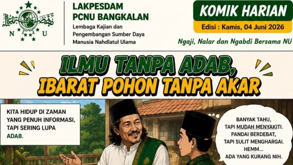 Tausiyah Digital Lewat Komik, Inovasi Baru Lakpesdam NU Bangkalan