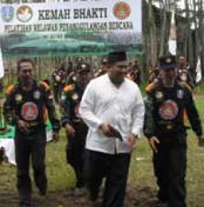 Forum Kader Ansor Latih Relawan Bencana