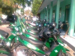 Iring-Iiringan Motor NU Karawang Warnai Arena