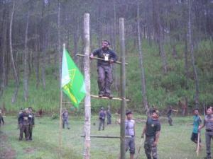 Diklatsar Banser Ponorogo menuju Sejuta Kader