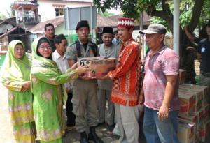 NU Food Bank Salurkan Bantuan Korban Banjir