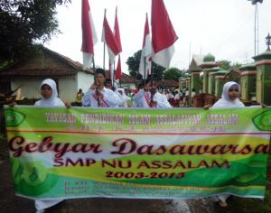 Gebyar Dasawarsa SMPNU Assalam