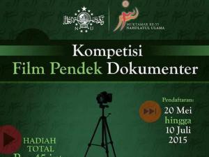 Inilah 15 Nominasi Kompetisi Film Pendek Dokumenter NU