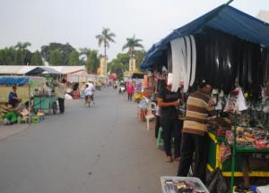 Demi Muktamar, Ratusan PKL Alun-alun Jombang Siap Pindah