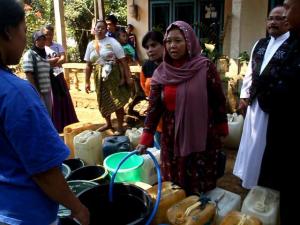 Krisis Air, Alissa Wahid Kirim Bantuan di Temanggung