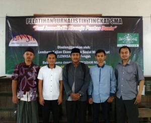 Lakpesdam NU Pati Latih Menulis Santri dan Pelajar