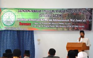 Yayasan Mahyal Ulum Al-Aziziyah Aceh Luncurkan STISNU Berbasis Pesantren