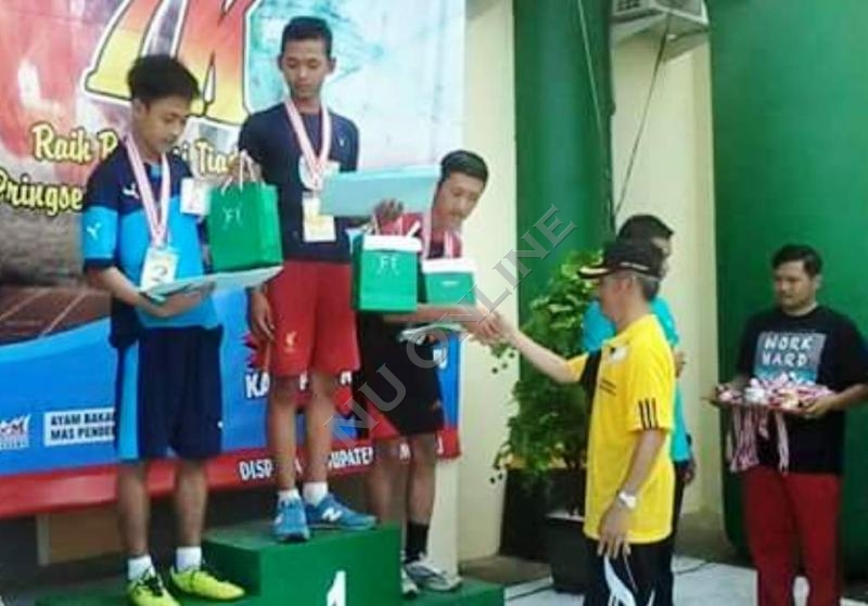 Dua Siswa Ma’arif Keputran Juarai Lomba Lari Pringsewu