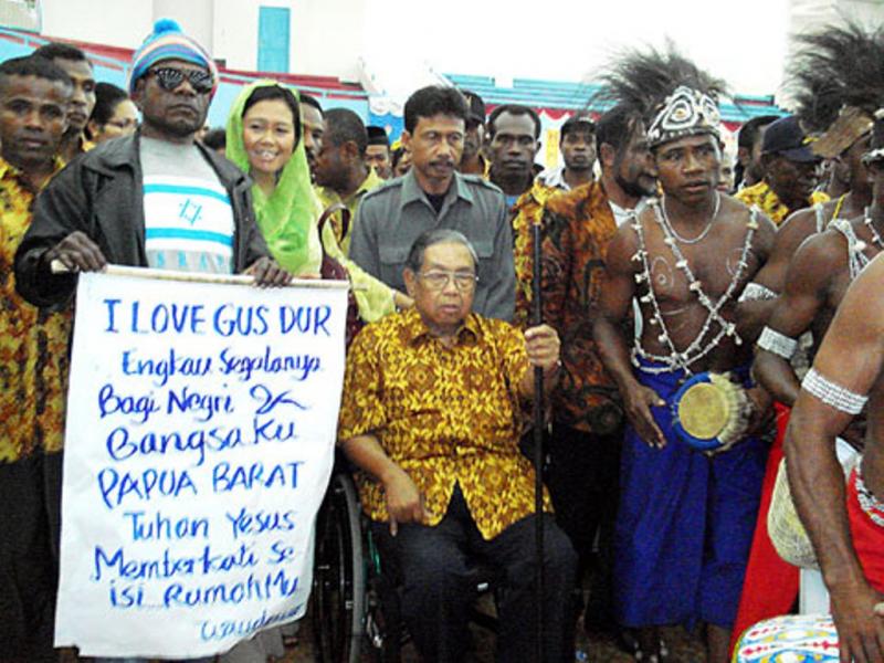Penduduk Papua: Jangan Hina Gus Dur, Nanti Kamu Saya Kasih Mati
