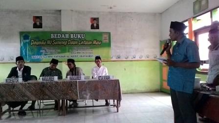 Buku Sejarah NU Sumenep Dibedah di Pulau Giliraja