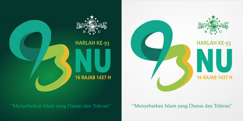 Logo Harlah Ke 93 Nu Resmi Diluncurkan