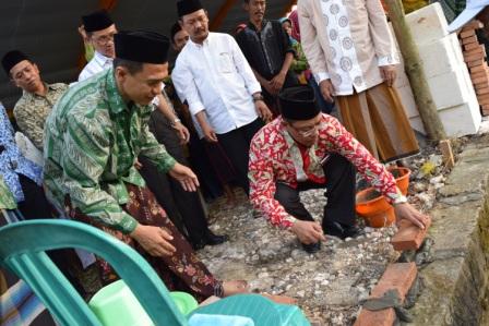 MWC NU Sumberrejo Mulai Pembangunan Gedung Serbaguna