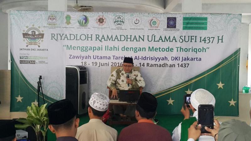 Jatman Dki Gelar Riyadlah Ramadhan Ulama Sufi