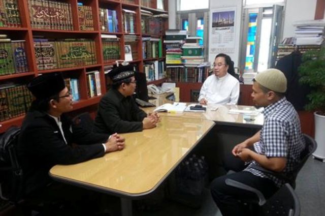 PCINU Korsel Silaturrahim ke Korean Muslim Federation