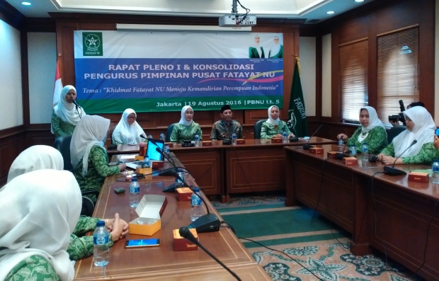 Rapat Pleno PP Fatayat NU Dorong Kemandirian Perempuan Indonesia