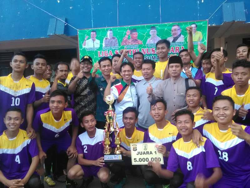 Kapolda Lampung Rogoh Kocek Pribadi Demi Liga Santri