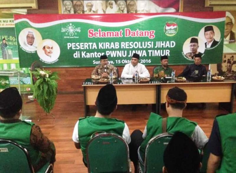 Pesan PWNU Jatim untuk Peserta Kirab Resolusi Jihad NU