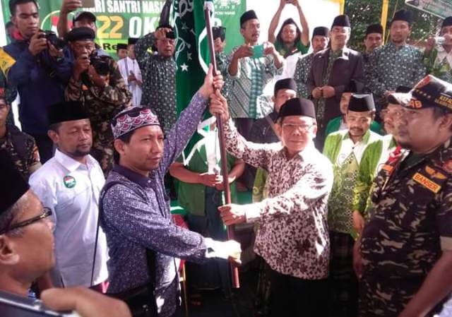 Kirab Resolusi Jihad NU Masuki Jawa Tengah