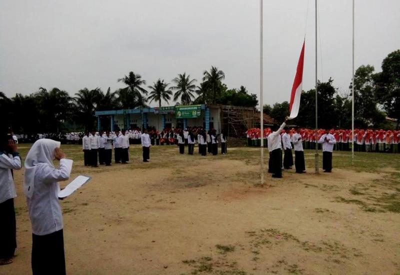 NU Lampung Tengah Gelar Upacara Hari Santri di Tiga Titik
