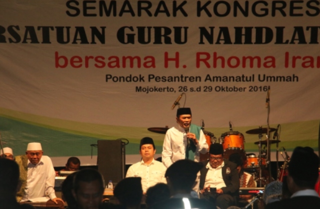 Hadiri Kongres Pergunu, Rhoma Irama Ingatkan Pentingnya Ukhuwah Islamiyah