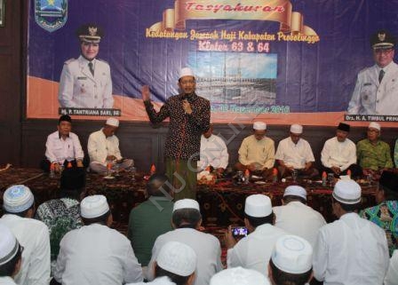 Ratusan Jamaah Haji Probolinggo Gelar Tasyakuran