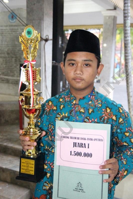 Fadullah, Pelajar NU Juara STQ Brebes