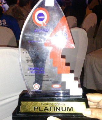 PT Pegadaian Raih Penghargaan Platinum