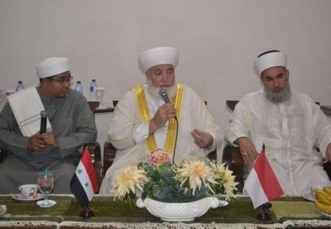 Message from Syrian ulema to Indonesian Muslims