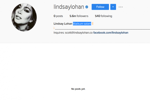 Benarkah Lindsay Lohan Jadi Mualaf?