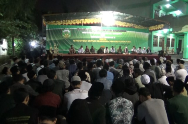 Ratusan Nahdliyin Doa Bersama untuk Keamanan dan Keutuhan NKRI