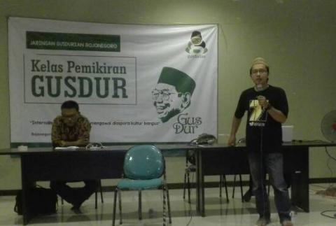 Gusdurian Bojonegoro Adakan Kelas Pemikiran Gus Dur