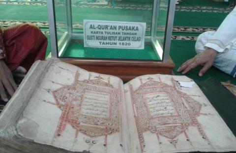 Menelusuri Al-Qur&#039;an Kuno Tulisan Tangan Raja Buleleng VI