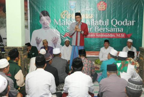 Berburu Lailatul Qadar Bersama GP Ansor Banyuanyar