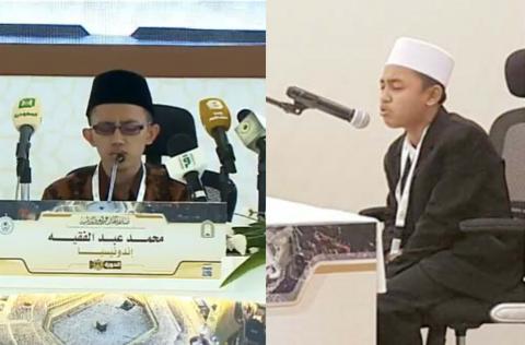 Dua Santri Indonesia Juara Lomba Hafalan Al-Qur’an Internasional