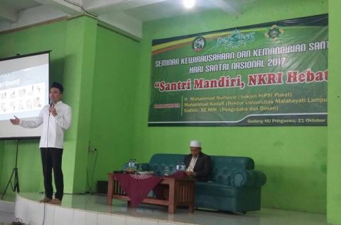 Filosofi Kemandirian Santri Penting Bagi Perkembangan Ekonomi