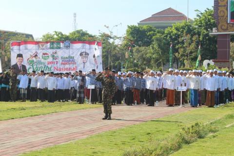 Ribuan Santri Probolinggo Apel Akbar Peringati HSN