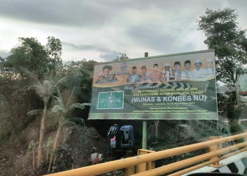 15.000 Bendera 1.500 Umbul-umbul NU Warnai Lombok