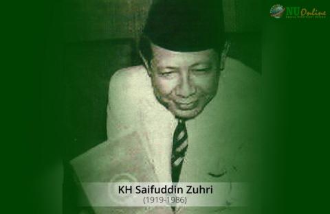 Kiai Saifuddin Zuhri dan Palestina