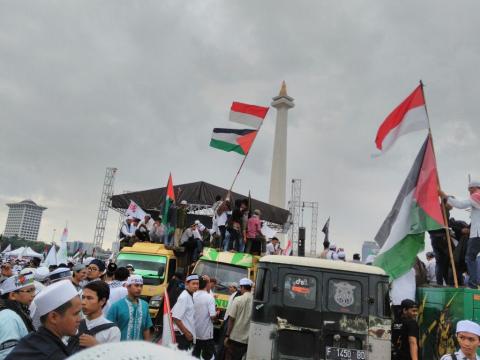 Aksi Bela Palestina, Ketua Pelaksana: Kita Tolong Masjid Al-Aqsa