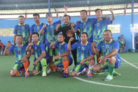 Liburan Akhir Tahun dan Jaga Kekompakan, Ansor Rembang Turnamen Futsal