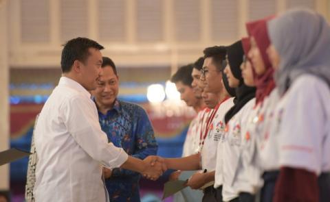 Menpora Kukuhkan 200 Pemuda Antinarkoba Yogyakarta