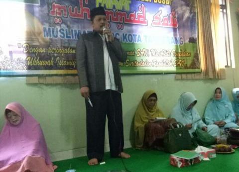 Maulidan, Muslimat NU Tangerang Santuni Yatim Piatu