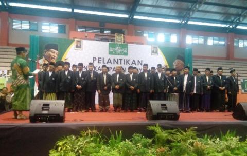 Dilantik, PCNU Banyumas Bertekad Jalankan Tiga Hal Ini