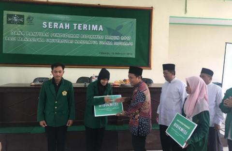 170 Mahasiswa Unusida Terima Bidikmisi