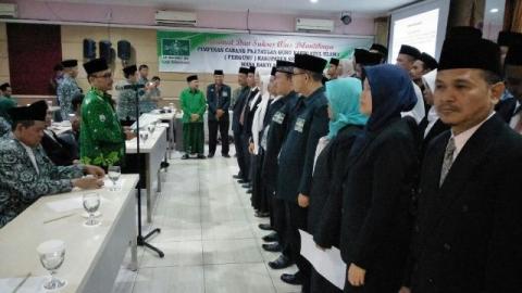 Bangun Sinergi, Pergunu dan LP Ma'arif Semarang Dikukuhkan Bareng