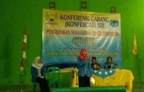 Pertama Kali, Dua Srikandi Pimpin PMII Subang