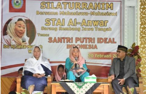 Nyai Sinta Nuriyah Beri Ceramah di STAI Al-Anwar Sarang